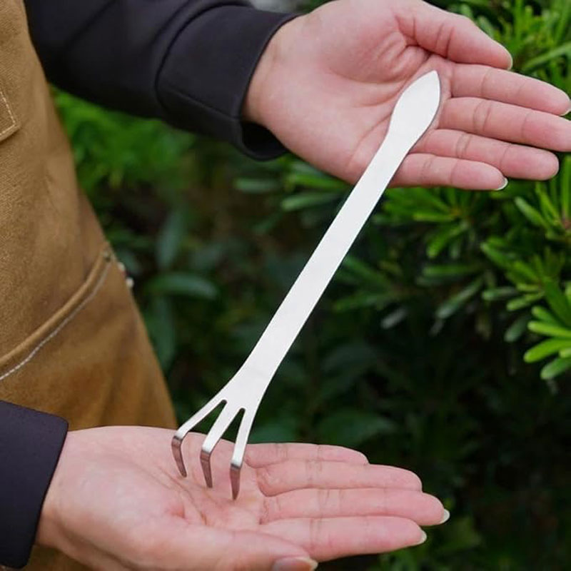 Bonsai Garden Rake - Stainless Steel Root Rake Hand-held Bonsai