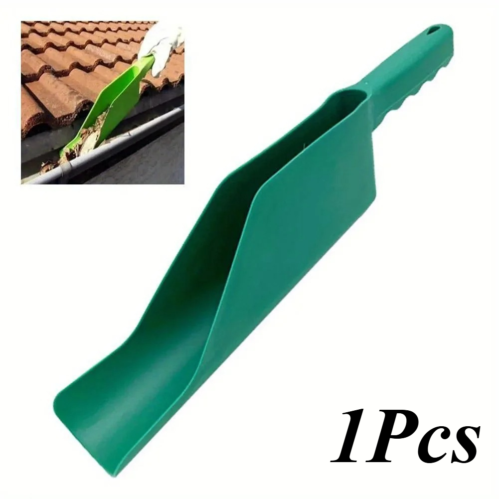 Soil Scoop Tool - Flexible Rain Gutter Cleaning Scoop Roof