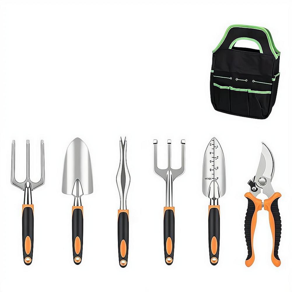 3/5/6pcs Garden Tool Set Ergon - Bonsai Garden Rake 评论和价格