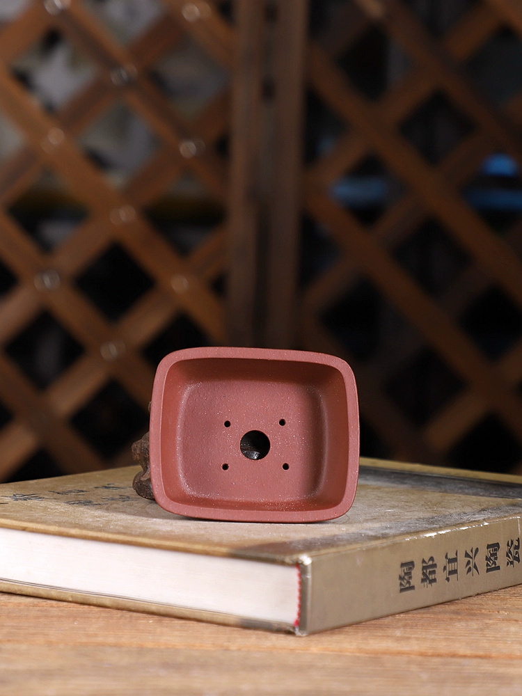 Purple Sand Round Angle Rectan - Bonsai Garden Chinese Garden 评论和价格