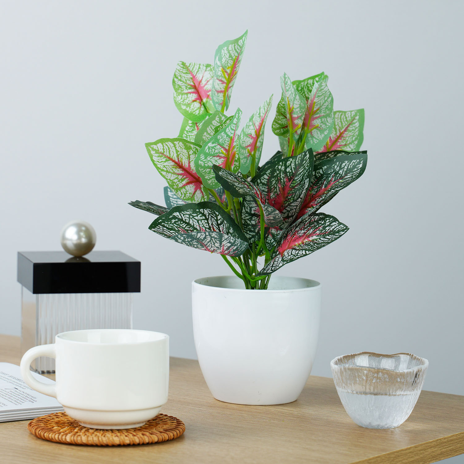 Uflower 22CM Artificial Plants - Bonsai Garden Sushi 评论和价格
