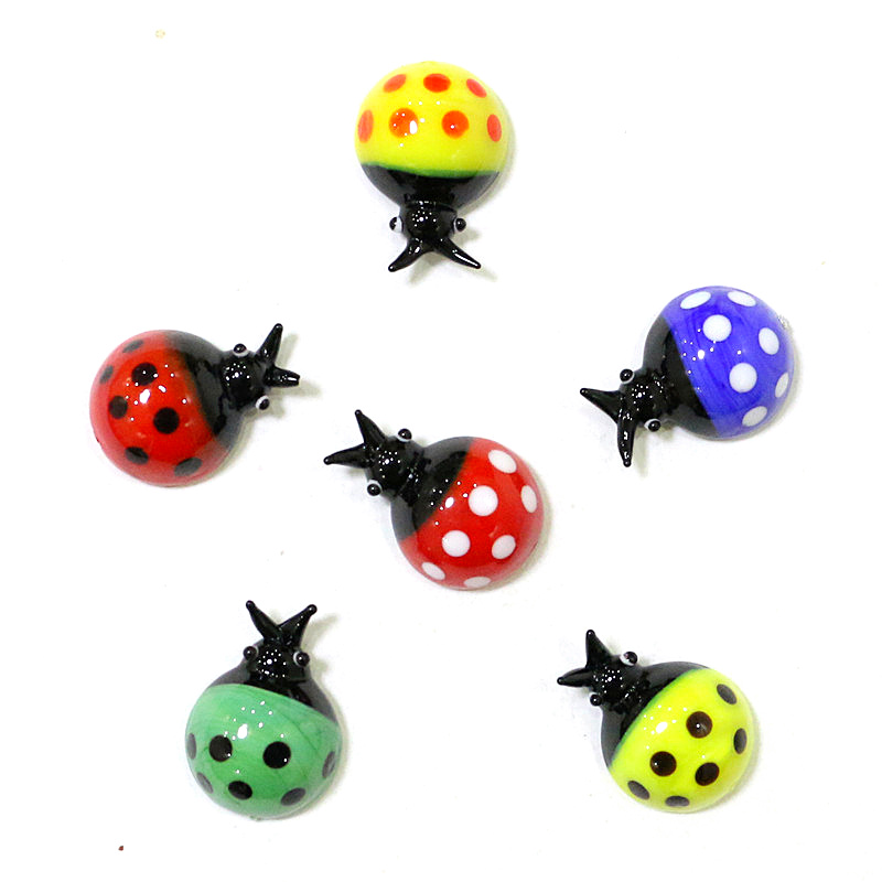 Mini Glass Beetle Ladybug Figu - Bonsai Garden Chinese Garden 评论和价格
