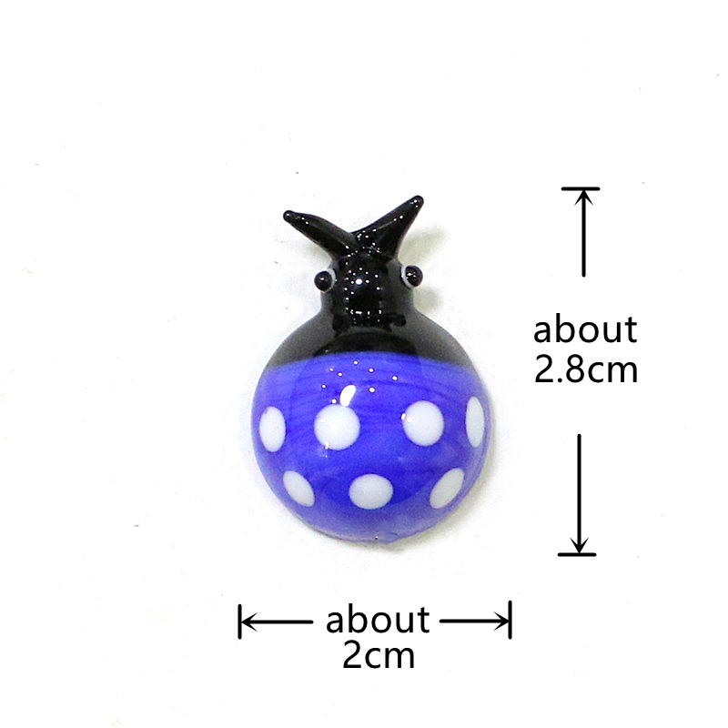 Mini Glass Beetle Ladybug Figu - Bonsai Garden Chinese Garden 评论和价格
