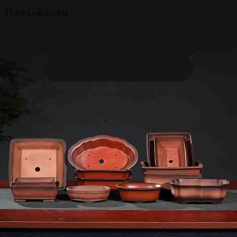 Chinese Yixing Purple Sand Cer - Bonsai Garden Chinese Garden 评论和价格