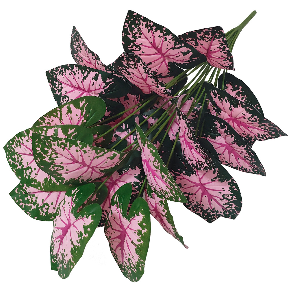 Pink Leaf Potted Plants Fake A - Bonsai Garden Kit 评论和价格