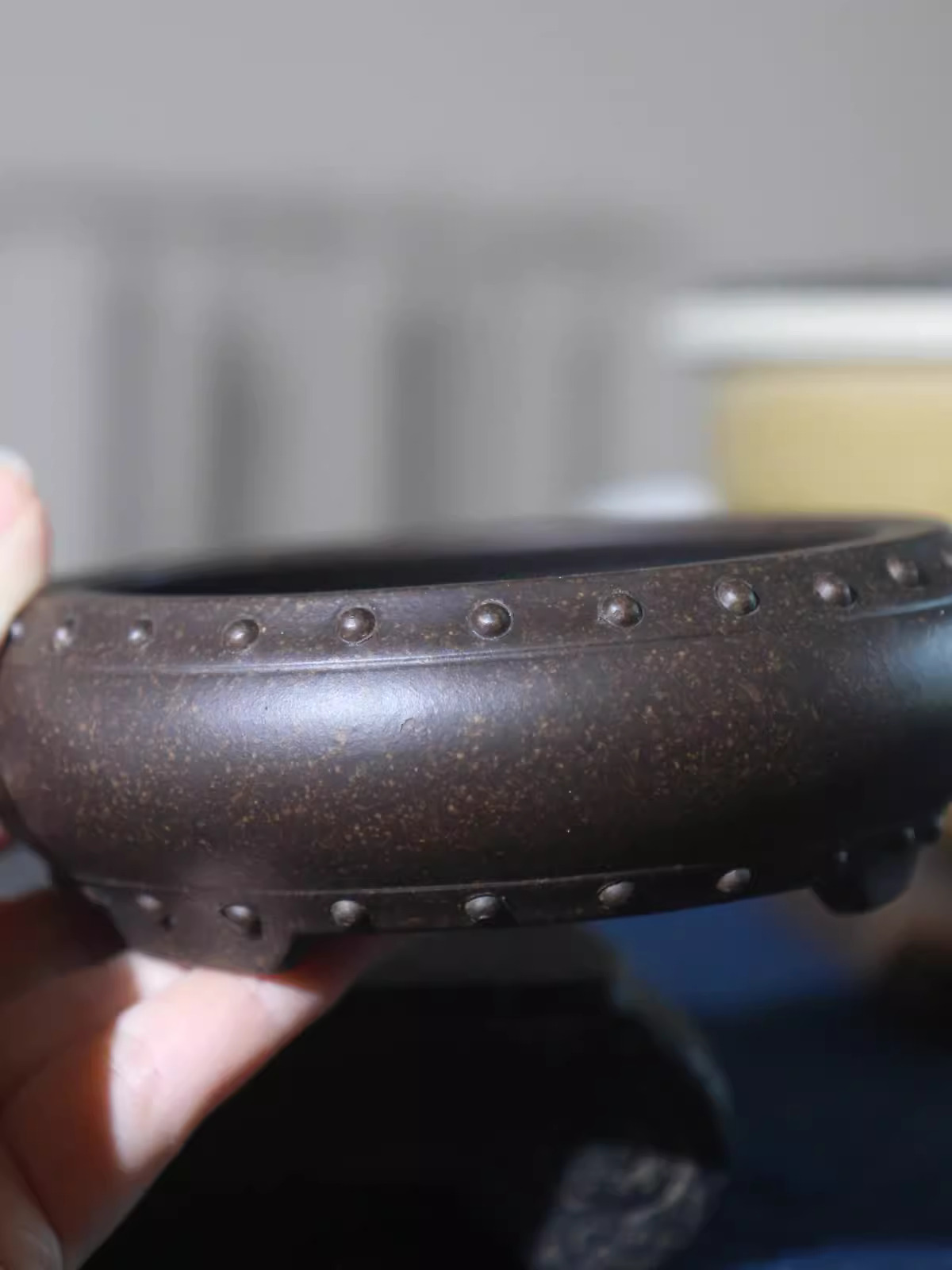 Ceramic Circle Bonsai Pot, Mad - Bonsai Garden Chinese Garden 评论和价格