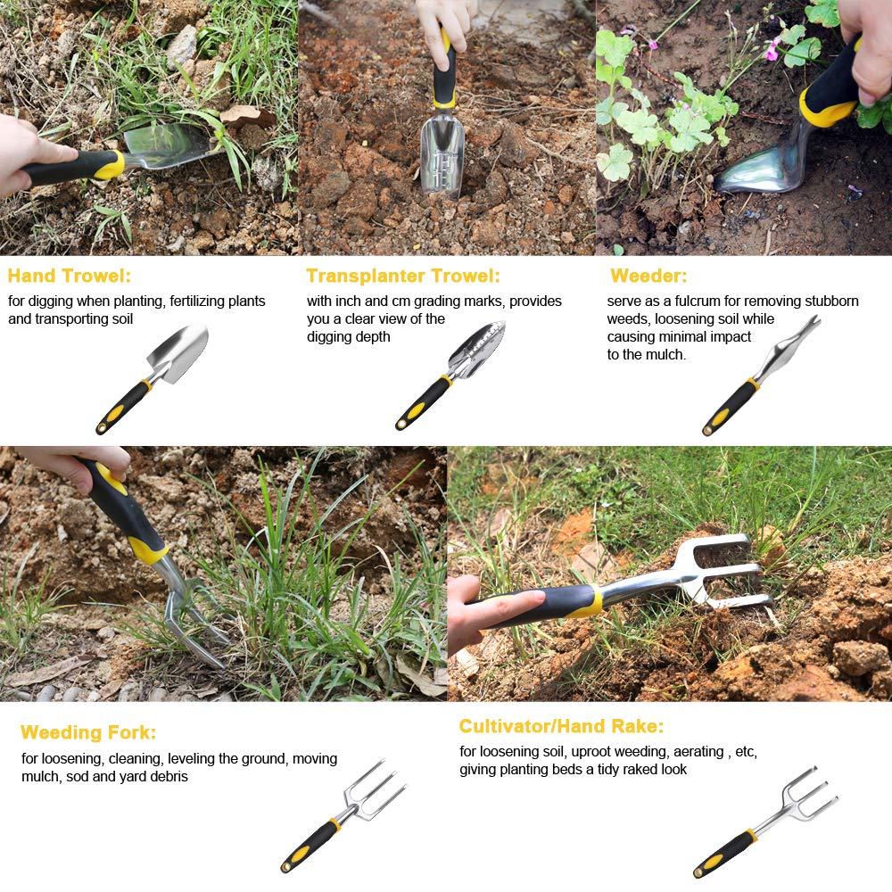 Garden Tool Hand Trowel,Rake,C - Bonsai Garden Rake 评论和价格
