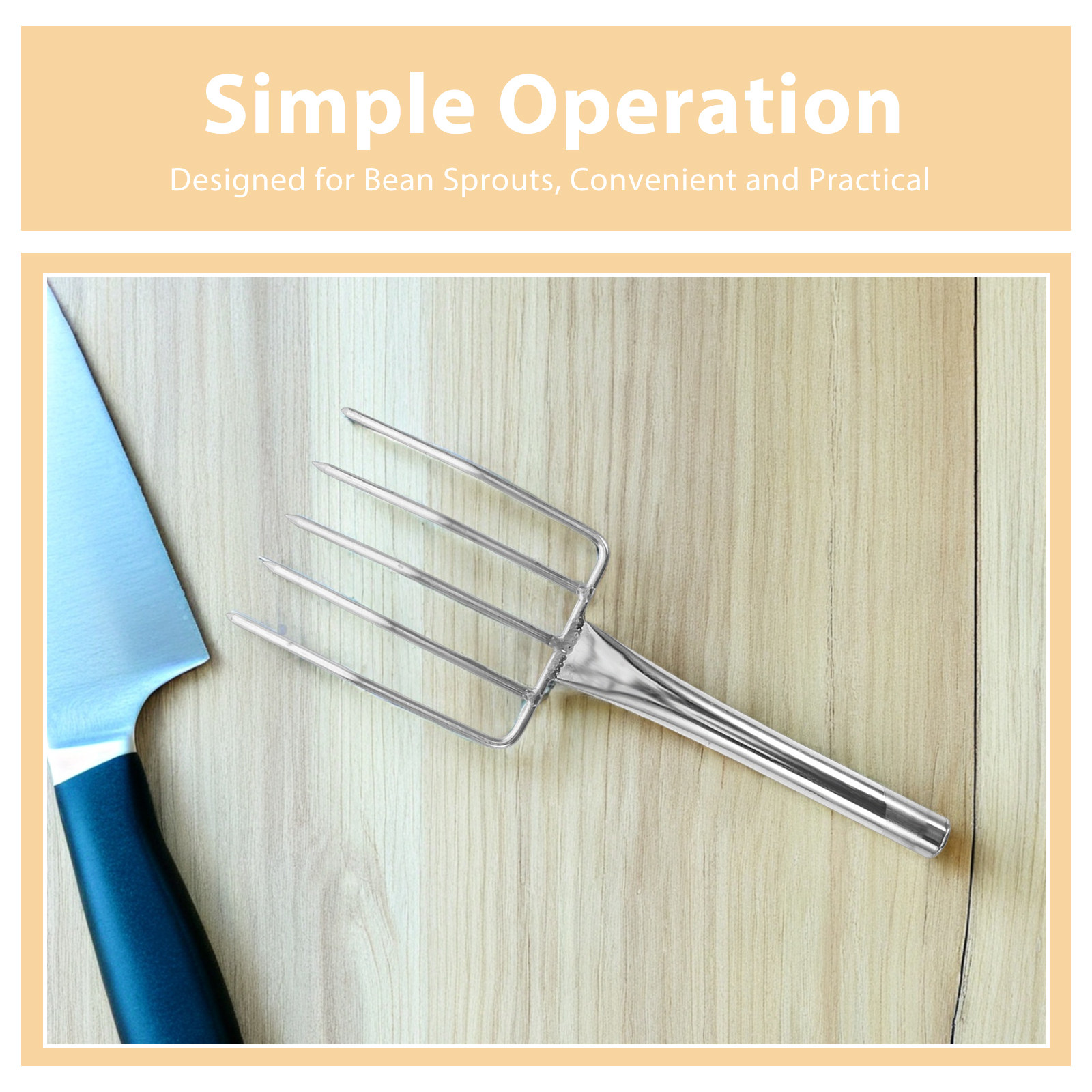 Stainless Steel Bean Sprout Fo - Soil Scoop Tool 评论和价格